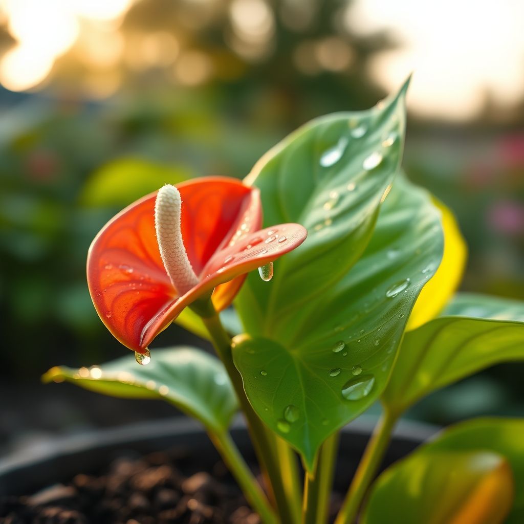 Anthurium Flower seeds for Planting Drought Tolerant Heirloom & GMO Free Seeds for Home Garden
