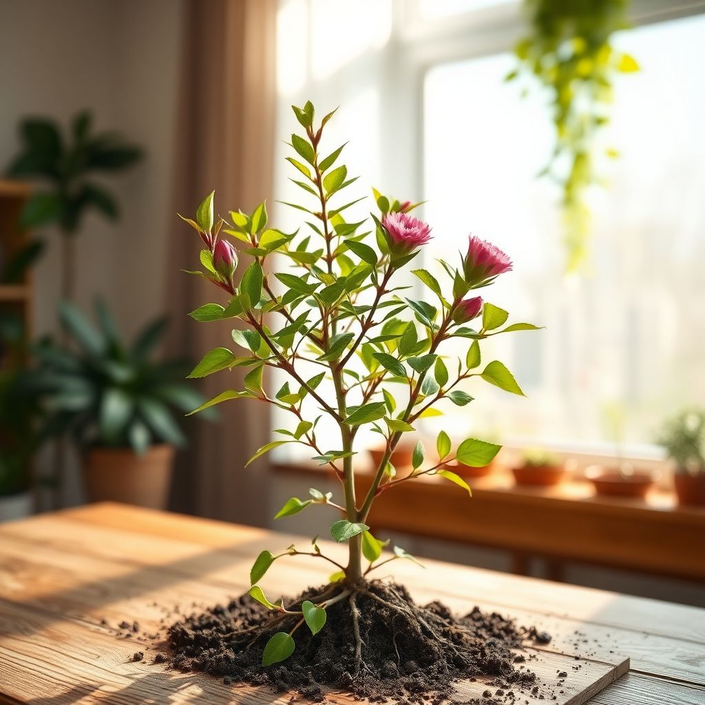 Crown of Thorn Flower Seeds  Easy Planting for Vibrant Blooms