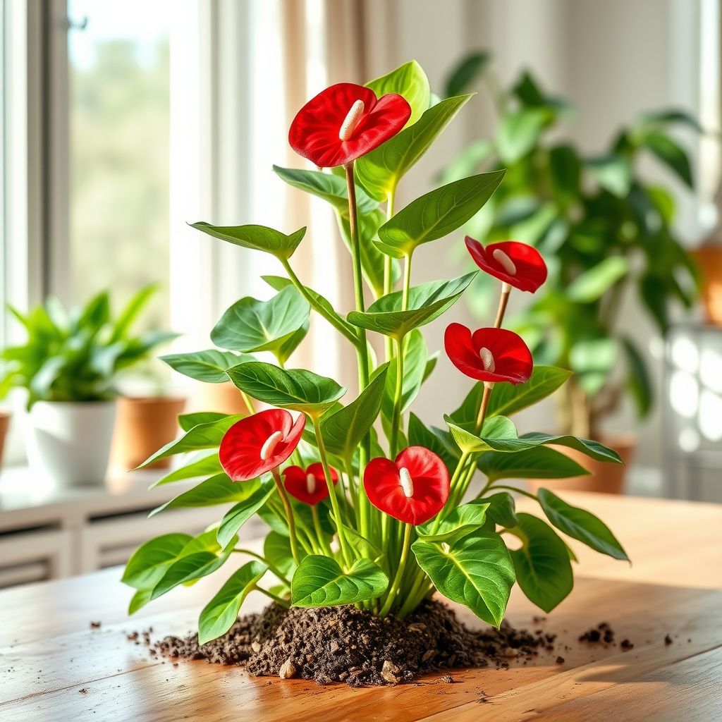 Anthurium Flower seeds for Planting Wildflower Mix Heirloom & GMO Free Seeds for Home Garden