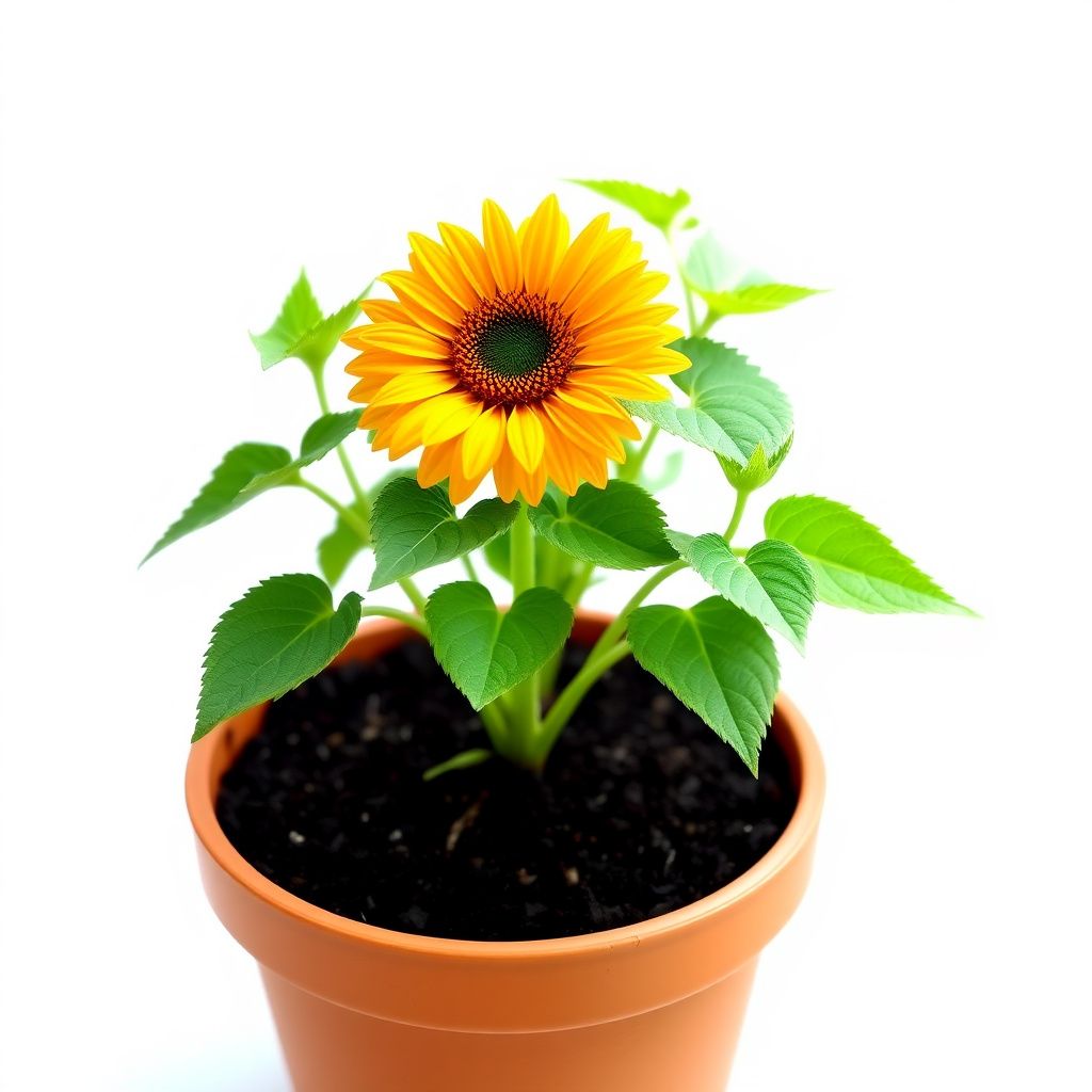 Orange Mini Sunflower Seeds for Planting, Heirloom Non-GMO Garden Seeds for Cut Flowers
