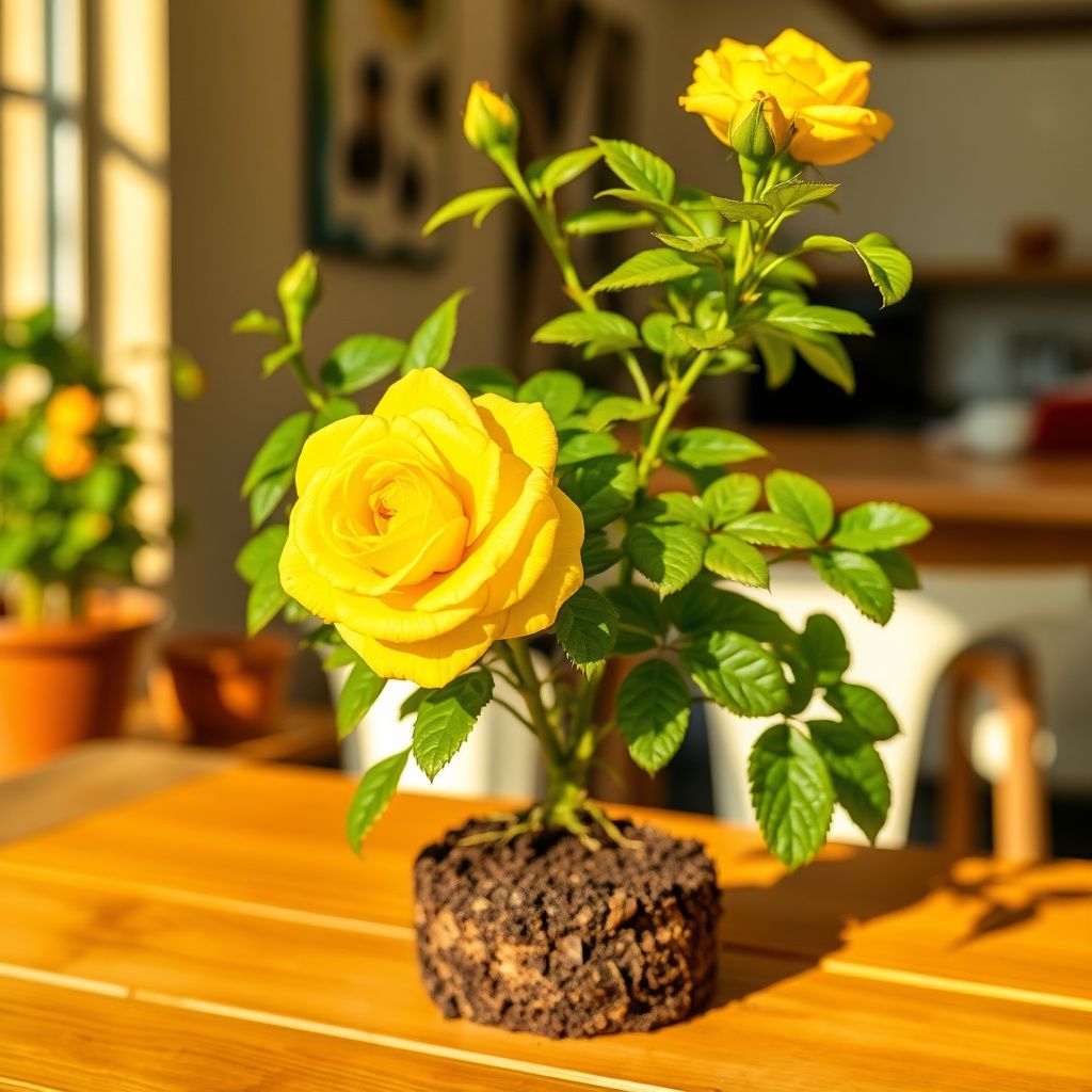 Yellow Rose Seeds for Planting - Beautiful Garden Blooms