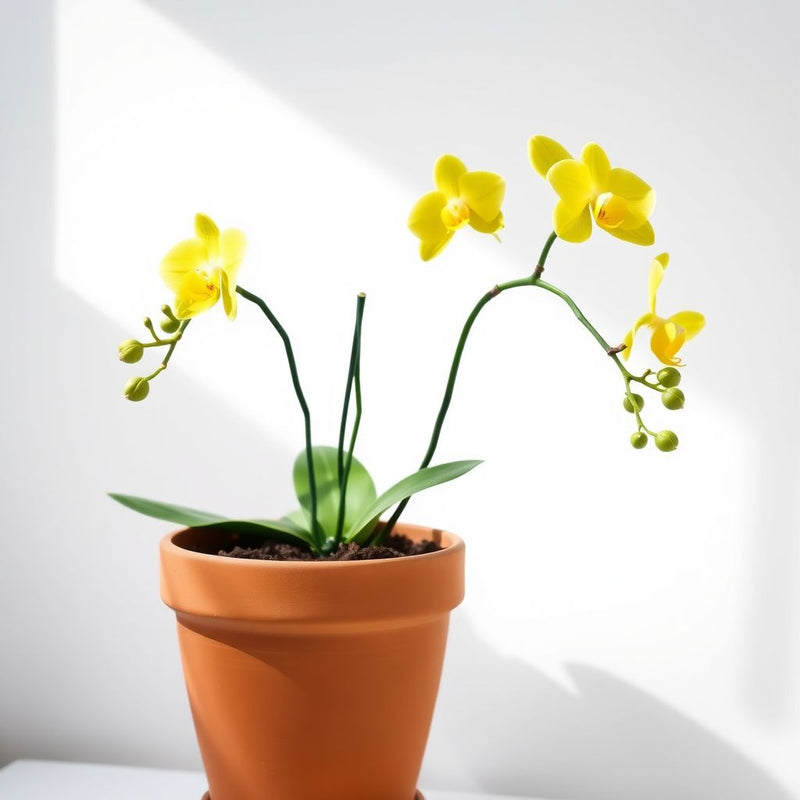 Yellow Phalaenopsis Orchid Flower seeds for Planting - Easy to Grow, Heirloom & GMO Free Seeds for Home Garden