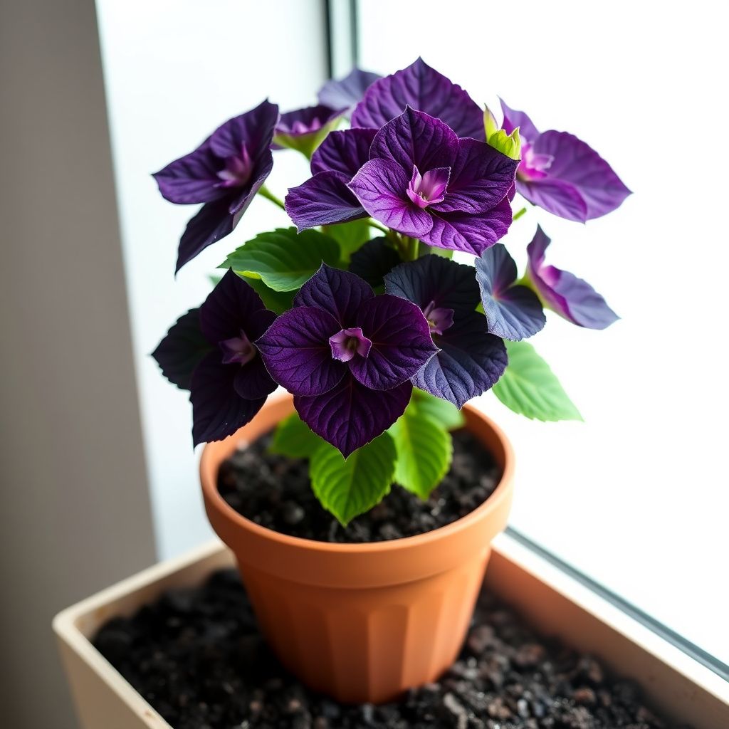 Deep Blue Coleus Flower seeds for Planting Garden Favorite Heirloom & GMO Free Seeds for Home Garden 
 
 Sale