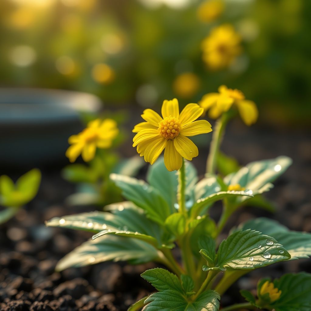Yellow Statice Flower seeds for Planting - Premium Quality, Heirloom & GMO Free Seeds for Home Garden