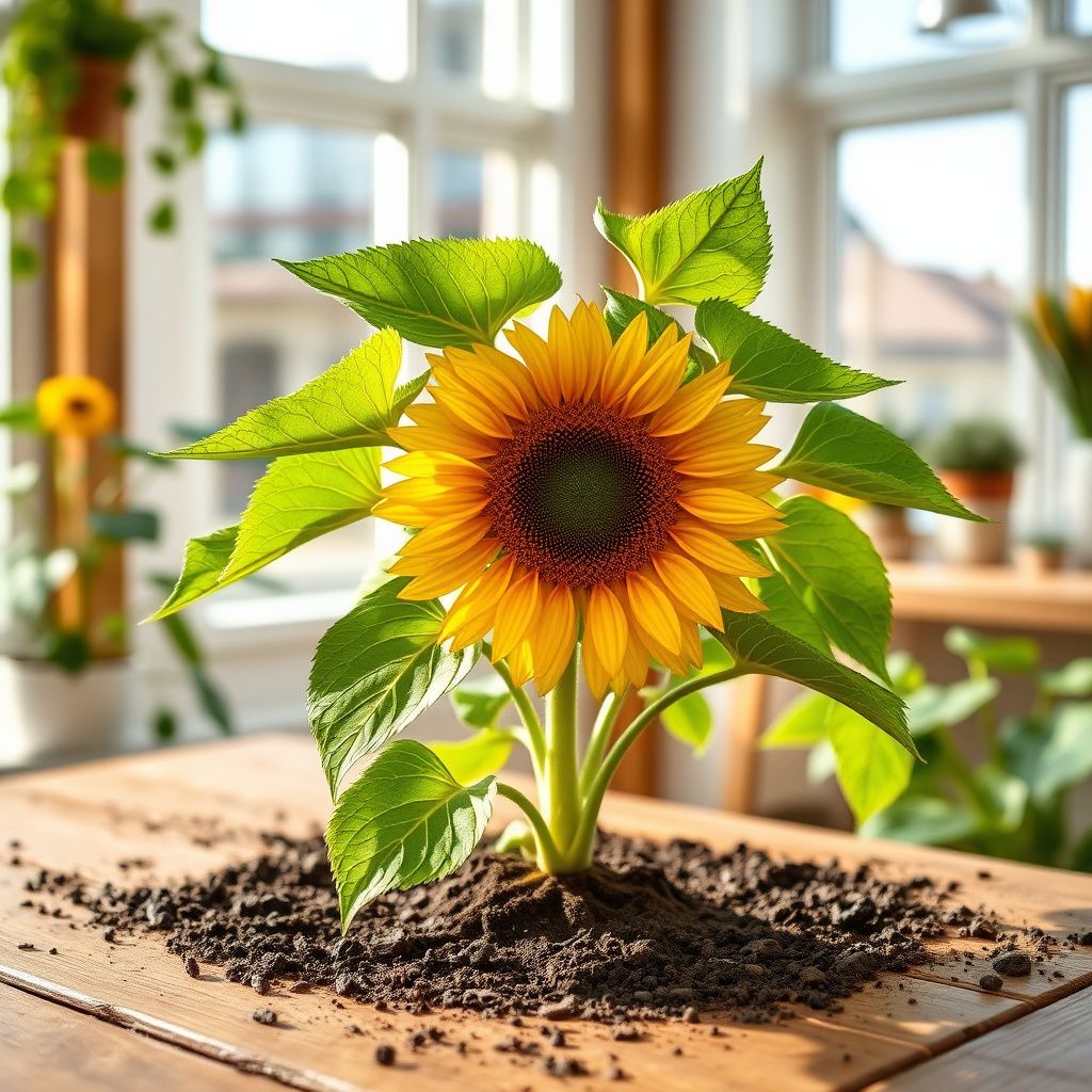 Sunflower Flower seeds for Planting - Fragrant Blossoms, Heirloom & GMO Free Seeds for Home Garden