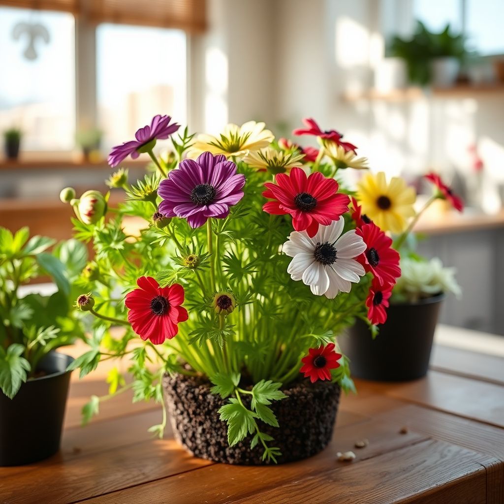 Anemone Mixed Color Flower Seeds for Planting
