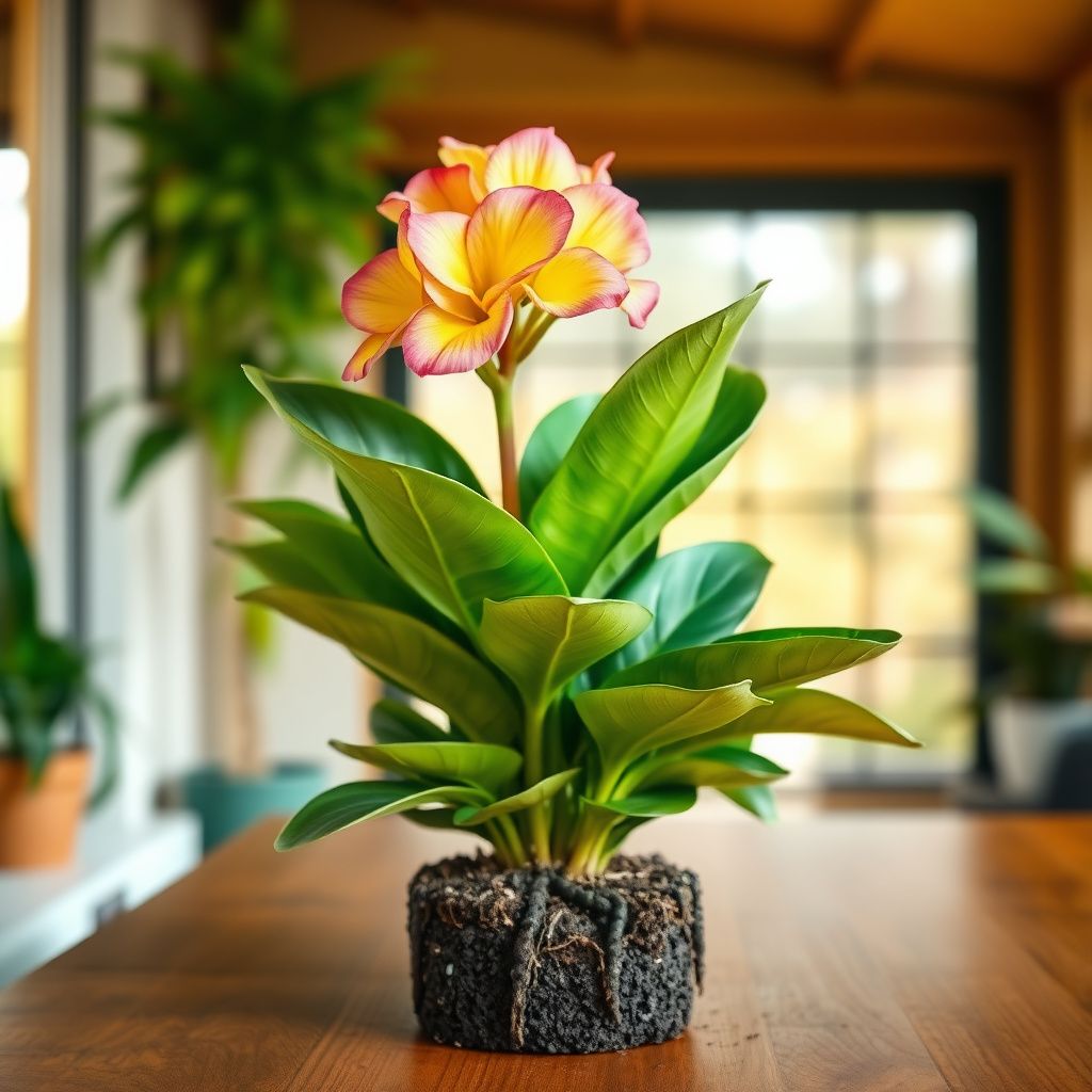 Adenium Obesum Flower Seeds - Planting Exotic Pink & Yellow Seeds