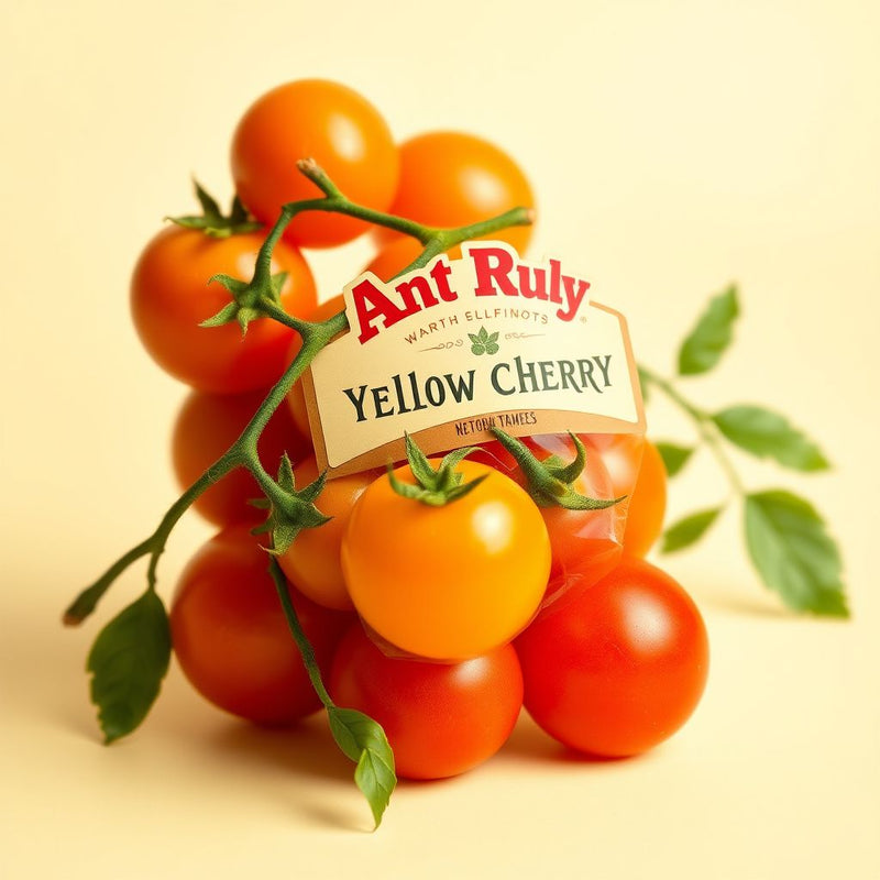 Aunt Ruby's Yellow Cherry Tomato Seeds – Heirloom, Sweet, and Juicy Tomatoes for Your Garden