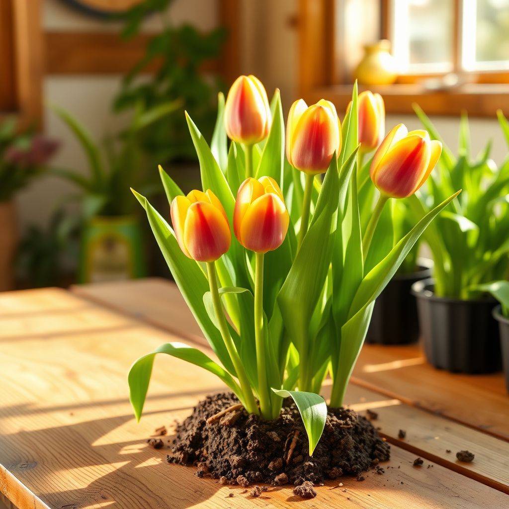 Yellow Pink Tulip Flower Seeds Sun Loving Heirloom & GMO Free Seeds for Home Garden
 
 Sale