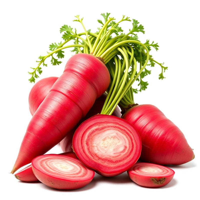 Red Giant Organic Russian Heirloom Vegetable Seeds, Rettichsamen Karotten Krasnyy Velikan