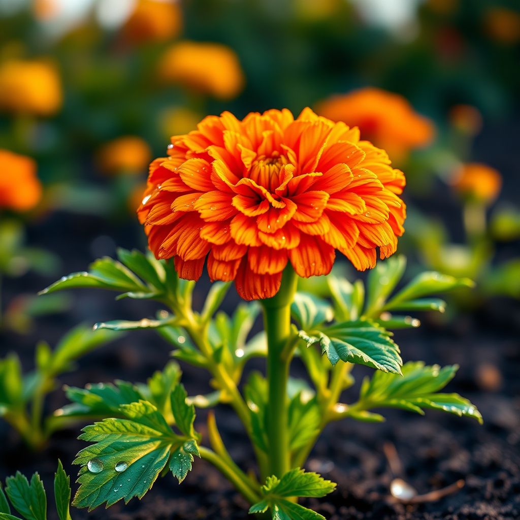 Marigold Flower seeds for Planting Garden Favorite Heirloom & GMO Free Seeds for Home Garden