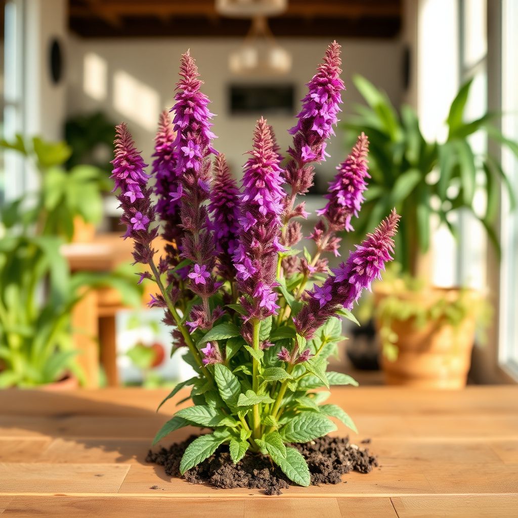 Agastache Cana Flower Seeds - Unique Ground Cover for Exotic Blooms