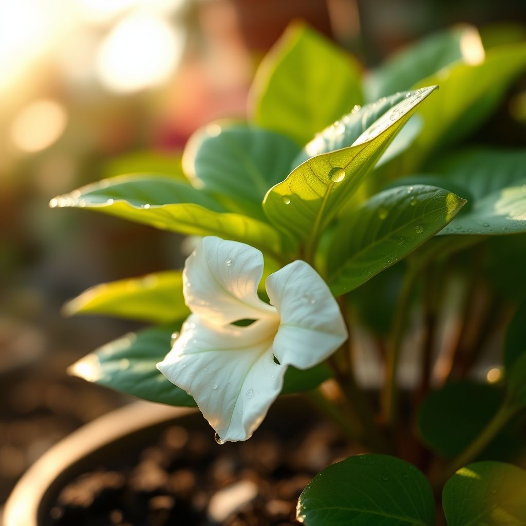Affordable White Gloxinia Seeds for Planting  Perfect for Bonsai and Balcony Gardens