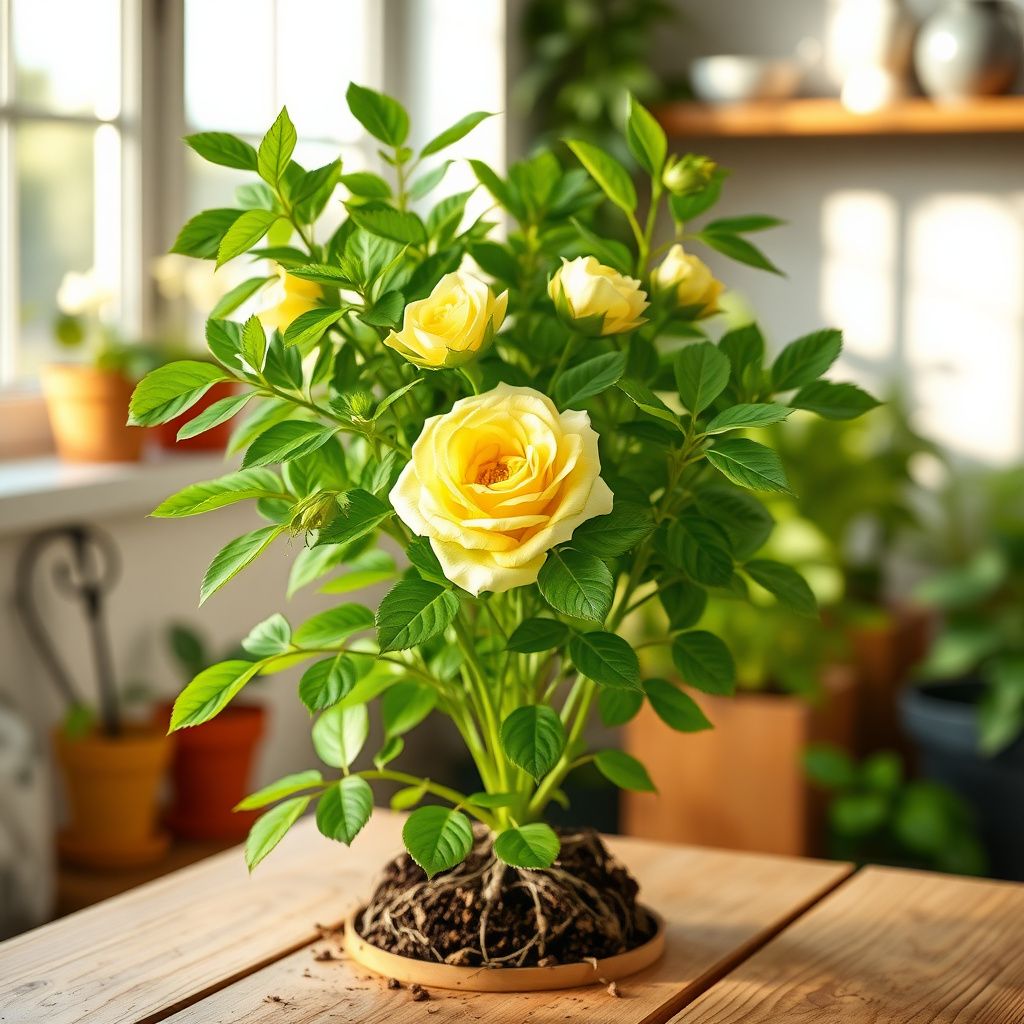Yellow Sky Blue Rose Flower Seeds for Planting NonGMO Heirloom Garden Seeds for Growing Vibrant Colors 
 
 Sale