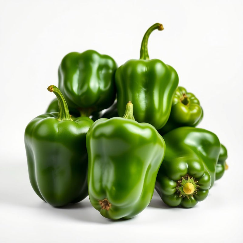 Green Ancho Poblano Vegetable Planting Seeds