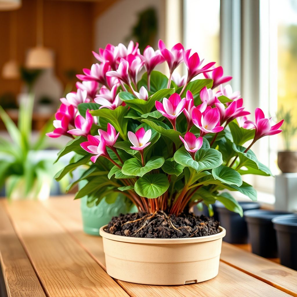 Mixed Color Cyclamen Seeds for Planting  Vibrant Flower Seeds for Your Garden