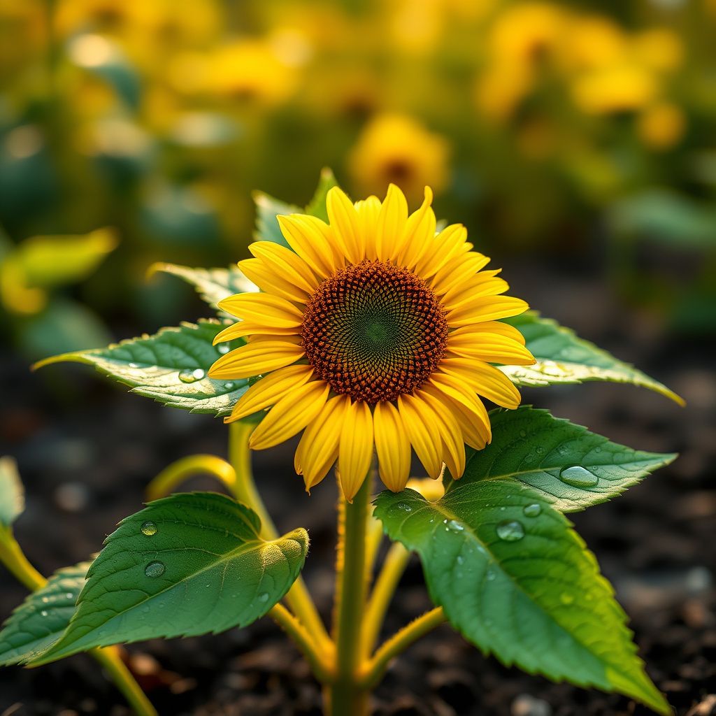 Yellow Mini Sunflower Seeds for Planting  Perfect for Garden Growth