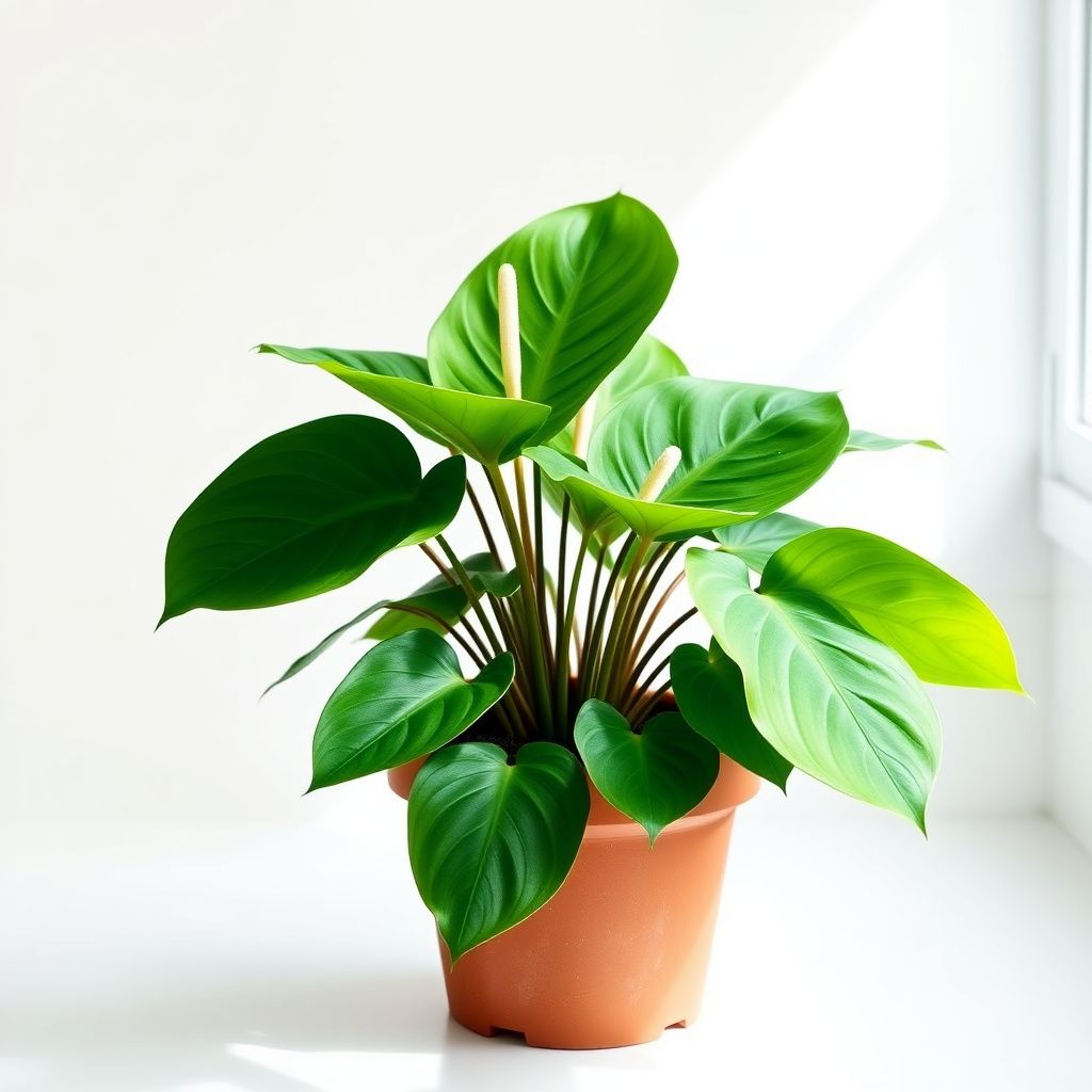 Anthurium Andraeanum Seeds, Heirloom Non-GMO Flower Seeds for Planting
