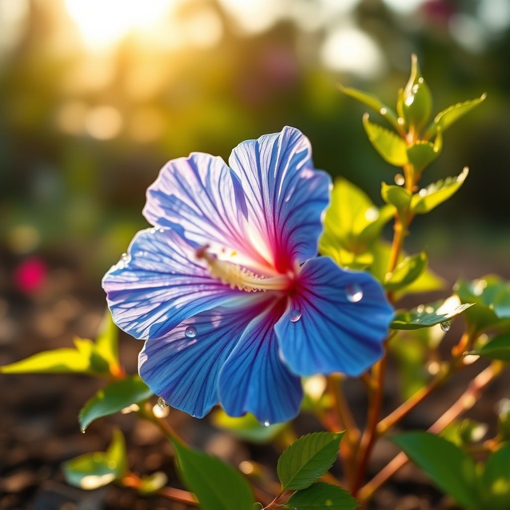 Blueberry Hibiscus Alyogyne Huegelii Flower Seeds