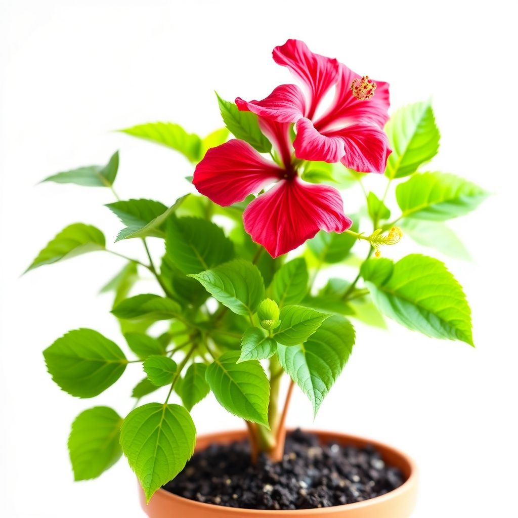 Hibiscus Burgundy Flower seeds for Planting - Sun Loving, Heirloom & GMO Free Seeds for Home Garden