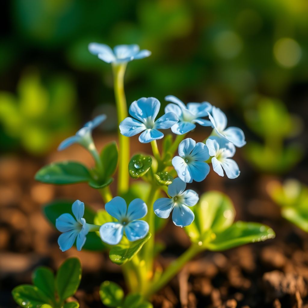 Baby-blue Eyes Seeds (Nemophila Menziesii) for Charming, Blue Blooms