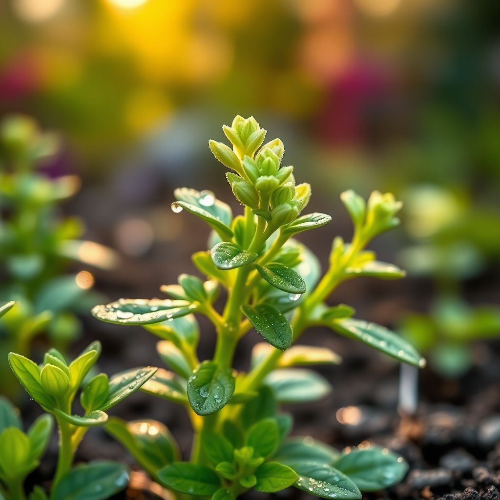 Green Thymus Serpyllum Flower seeds for Planting - Seasonal Bloomer, Heirloom & GMO Free Seeds for Home Garden