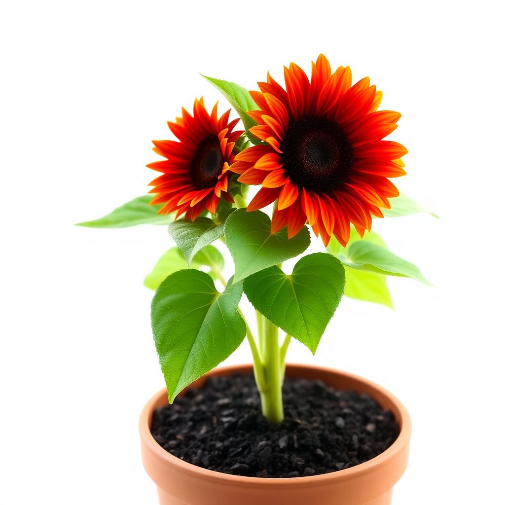 Sunflower Velvet Queen Seeds Helianthus Annuus for Planting Summer Garden Beds
