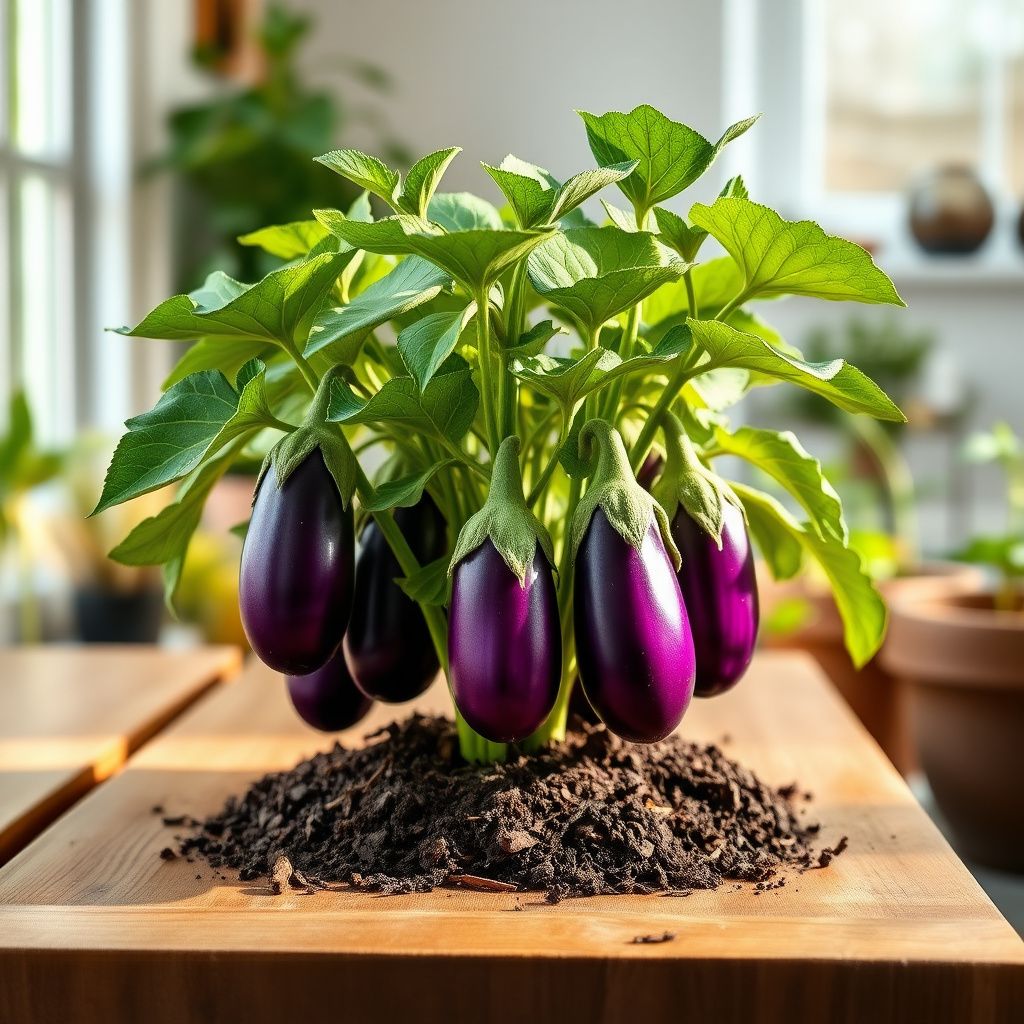 Lavender Eggplant Flower seeds for Planting - Long Bloom Season, Heirloom & GMO Free Seeds for Home Garden