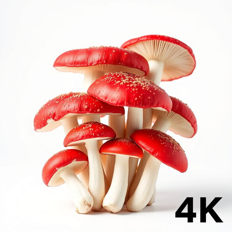 Red & White Mushroom Vegetable Seeds for Easy Planting