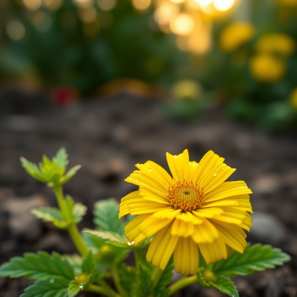 Yellow Tagetes Minuta Seeds for Planting