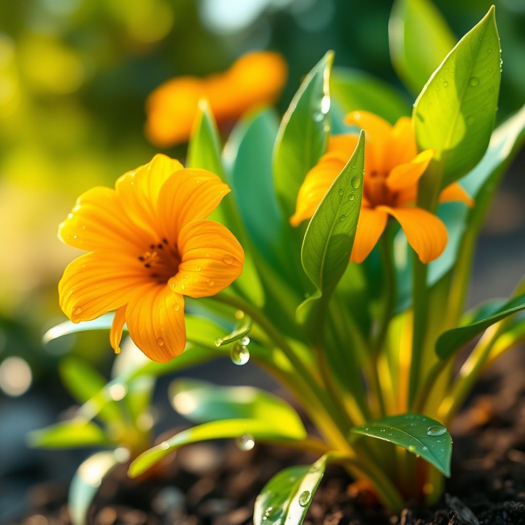 Yellow Orange Aristata Flower Seeds for Planting