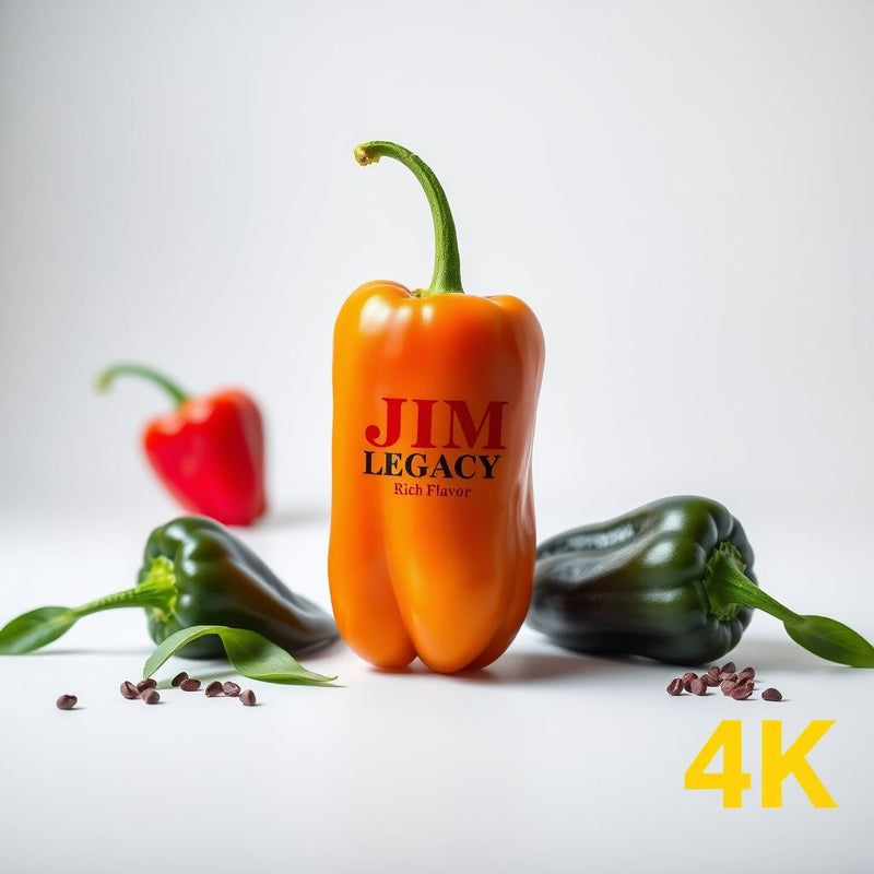 Jim Legacy Pepper Seeds for Planting - Rich Flavor Variety