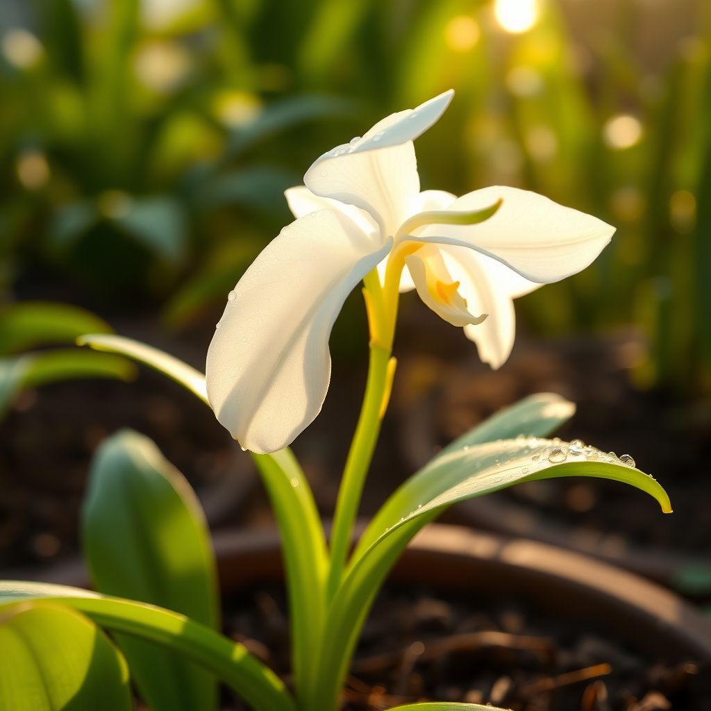 White Egret Orchid Flower seeds for Planting - Hardy Variety, Heirloom & GMO Free Seeds for Home Garden