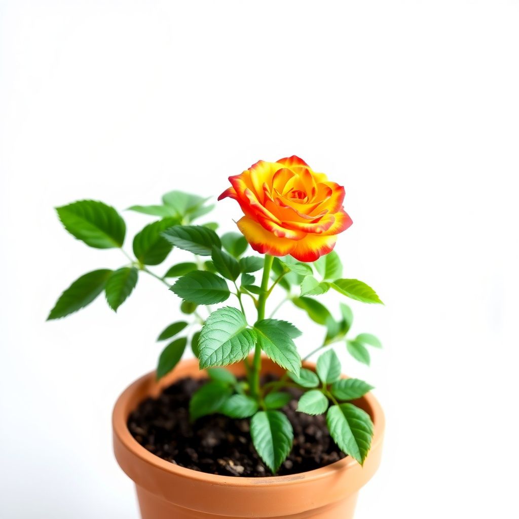 Yellow Red Rose Flower Seeds for Vibrant Garden Planting