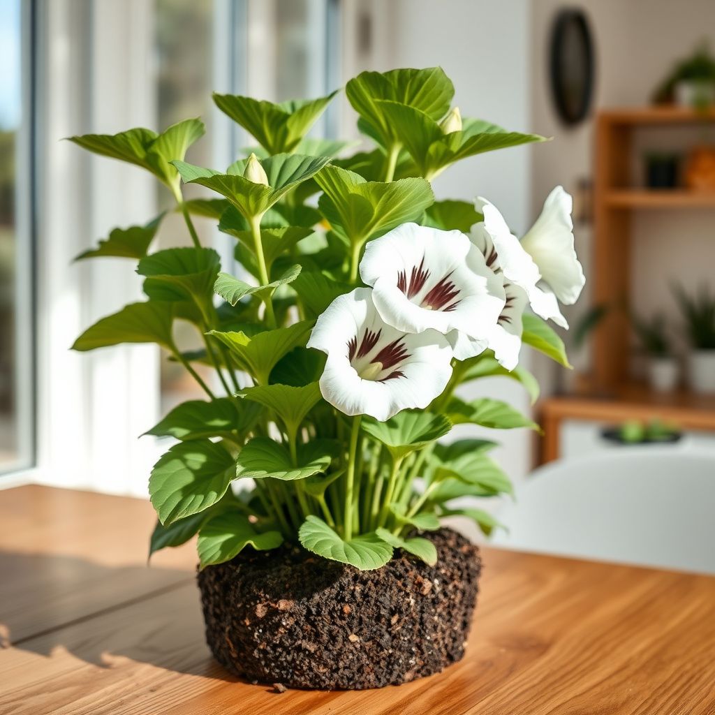 White Black Gloxinia Flower seeds for Planting Easy to Grow Heirloom & GMO Free Seeds for Home Garden
 
 Sale