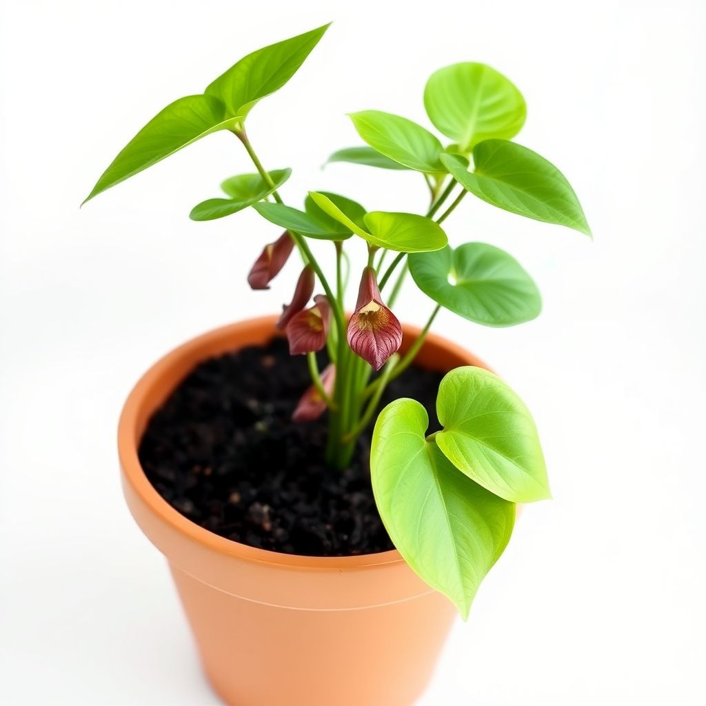 Aristolochia Elegans Flower Seeds for Planting Exotic Vines
