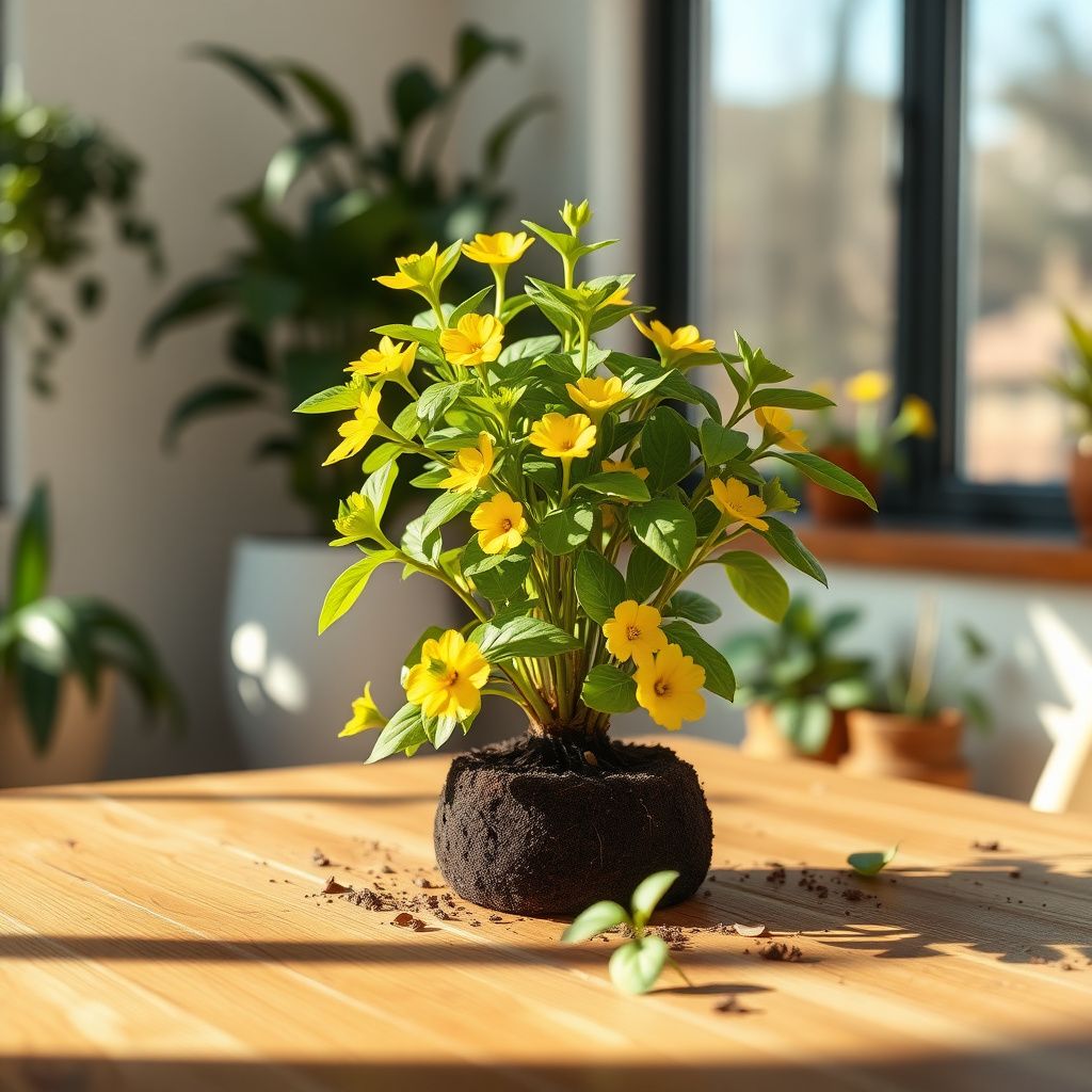 Yellow Tangutica Flower Planting Seeds Collection