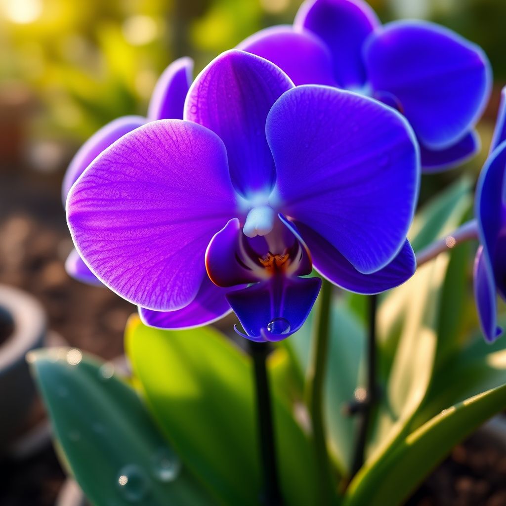 Deep Blue Phalaenopsis Orchid Seeds Pollinator Friendly Heirloom & GMO Free Seeds for Home Garden
 
 Sale
