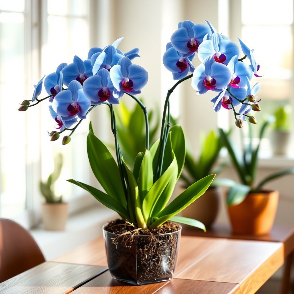Sky Blue Phalaenopsis Orchid Flower Seeds for Planting Pollinator Friendly Heirloom & GMO Free Seeds for Home Garden
 
 Sale