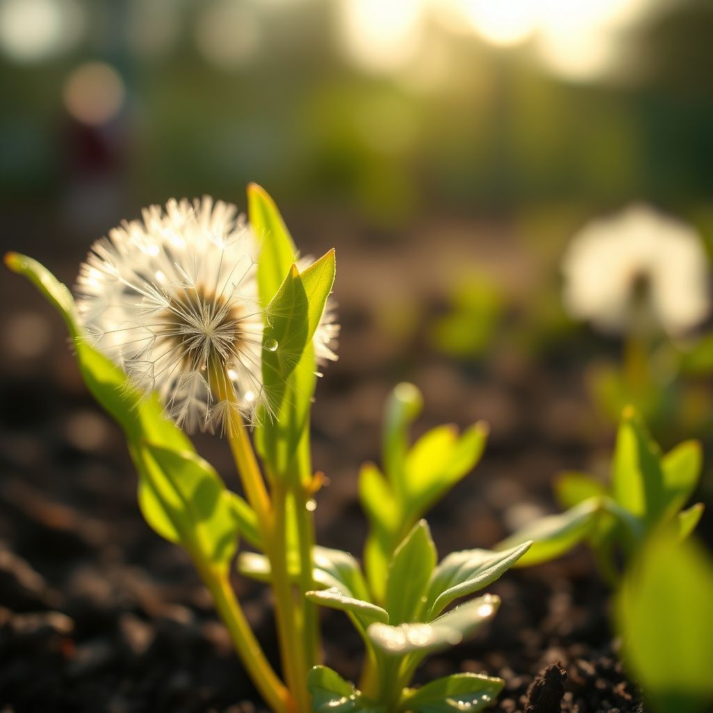 Dandelion Planting Seeds for Garden Growth | High-Quality Seeds for Easy Planting