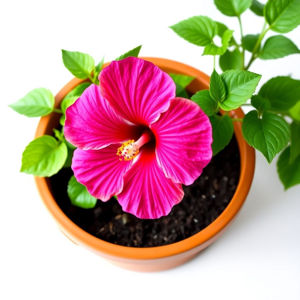 Purple Orange Hibiscus Flower seeds for Planting - Sun Loving, Heirloom & GMO Free Seeds for Home Garden