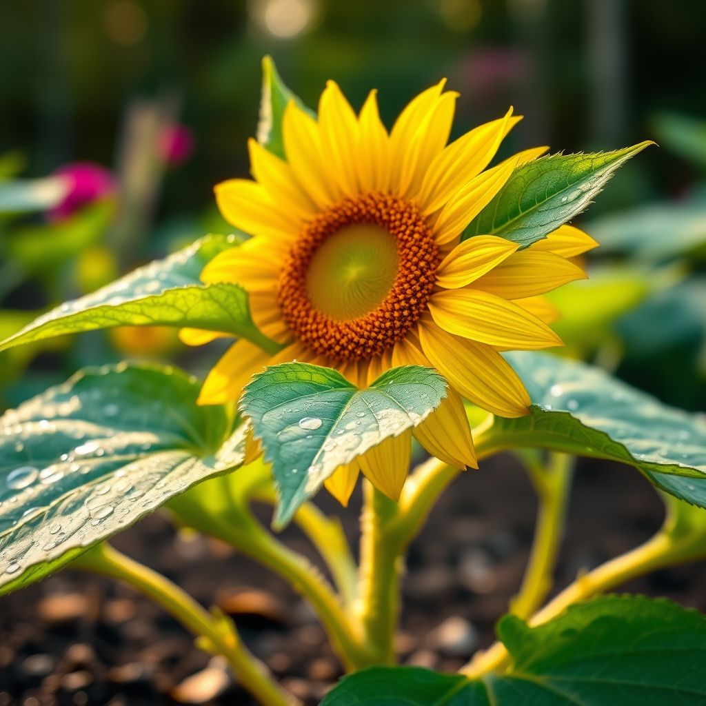Teddy Sunflower Flower seeds for Planting Sun Loving Heirloom & GMO Free Seeds for Home Garden