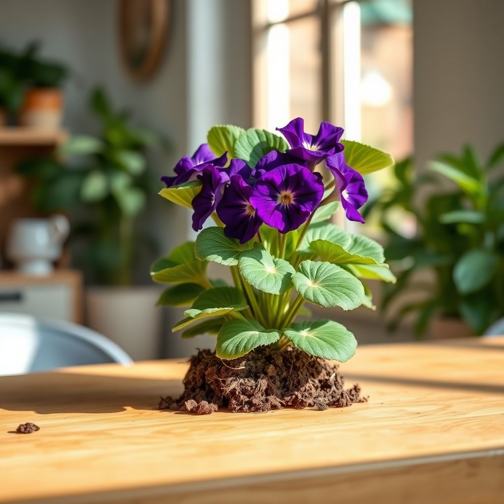African Violet Flower seeds for Planting - Easy to Grow, Heirloom & GMO Free Seeds for Home Garden