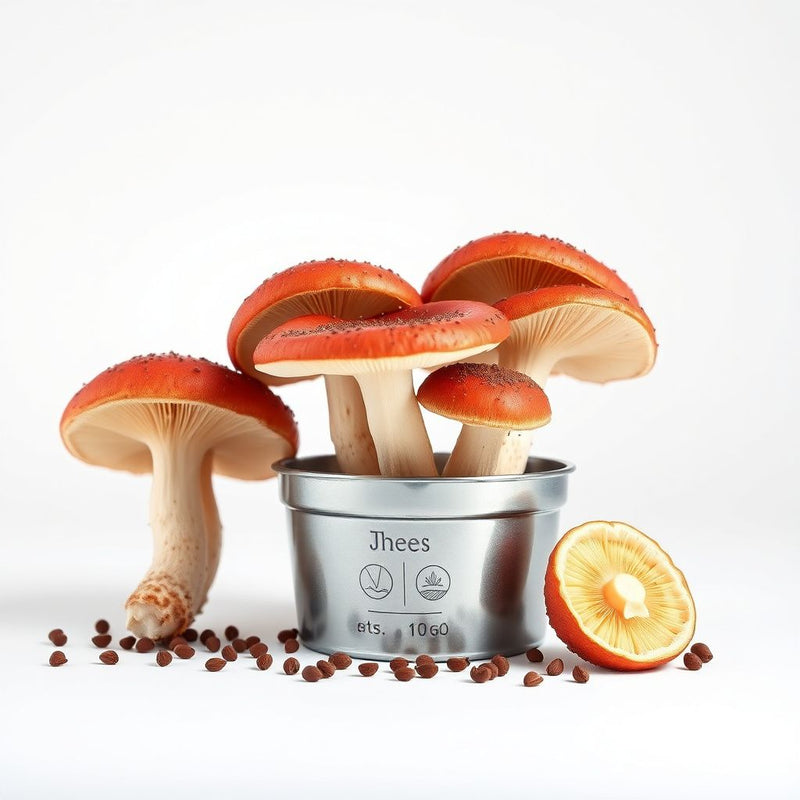 Red Mushroom Seeds for Planting: Harvest Nutritious Red Mushrooms
