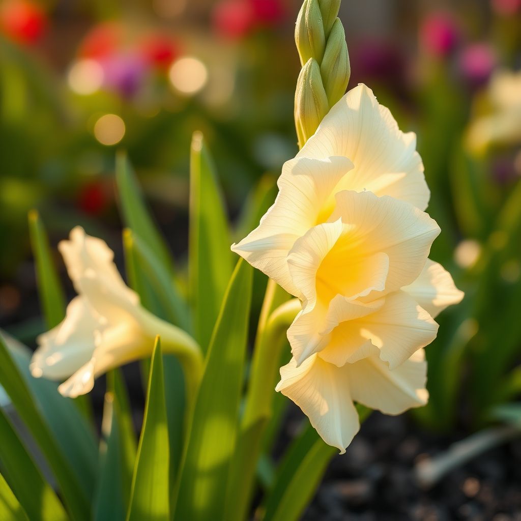 Cream Gladiolus Flower Seeds for Planting Fragrant Blossoms Heirloom & GMO Free Seeds for Home Garden
 
 Sale