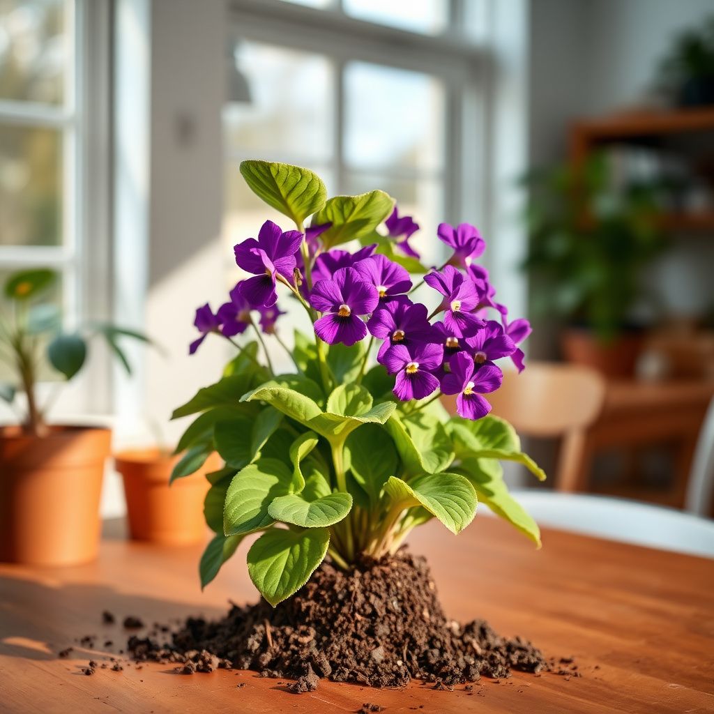 African Violet Flower seeds for Planting Long Bloom Season Heirloom & GMO Free Seeds for Home Garden