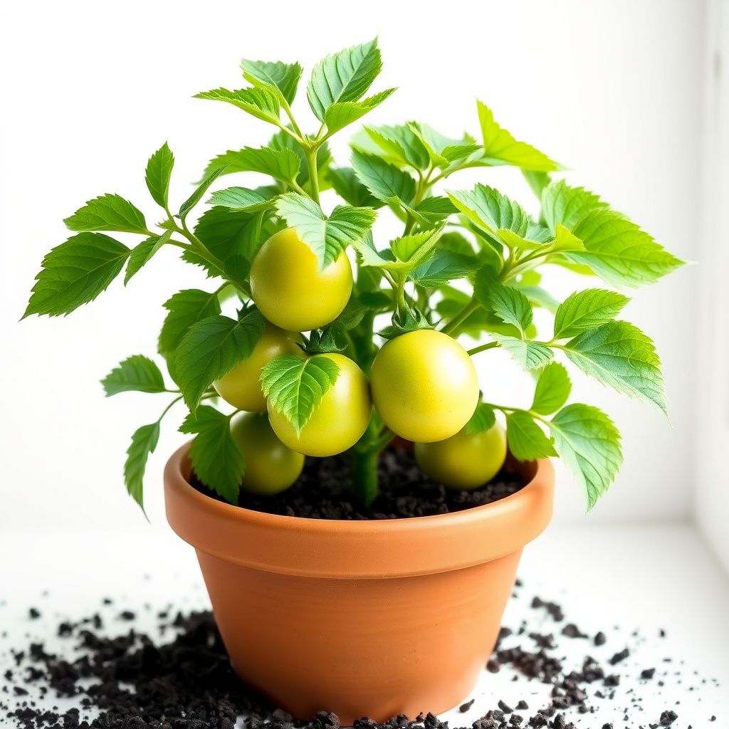 Pineapple Tomatillo Seeds for Rare Yellow Fruits, Eastern European Variety