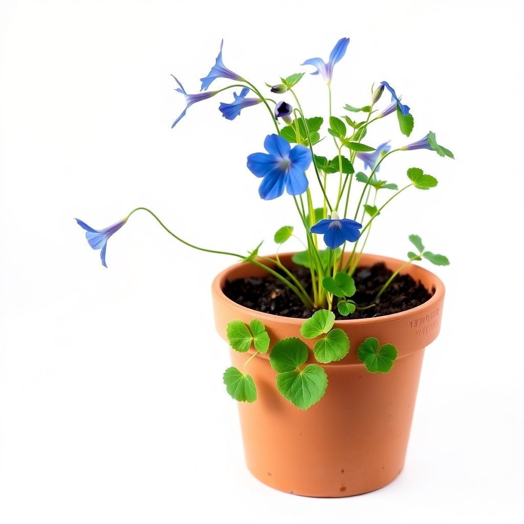 Blue Polemonium Flower seeds for Planting - Sun Loving, Heirloom & GMO Free Seeds for Home Garden