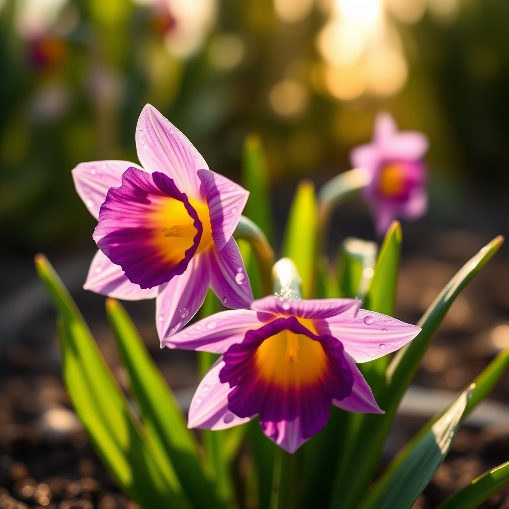 Purple Daffodil Flower Seeds for Easy Planting