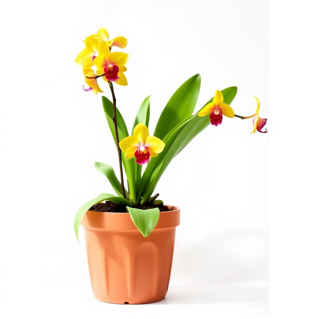 Yellow Orchid Flower seeds for Planting Vibrant Colors Heirloom & GMO Free Seeds for Home Garden